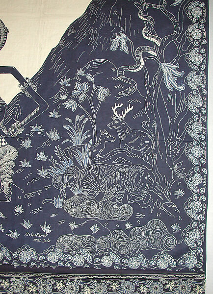 Wall Hanging, Cotton, Javanese