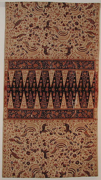 Sarong (Kain Lepas), Cotton, Javanese 