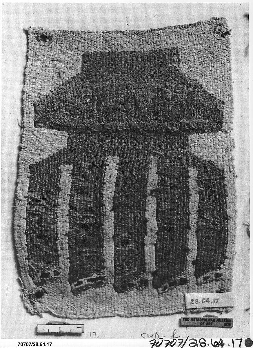 Woven Fragment, Camelid hair, cotton, Lambayeque (Sicán)