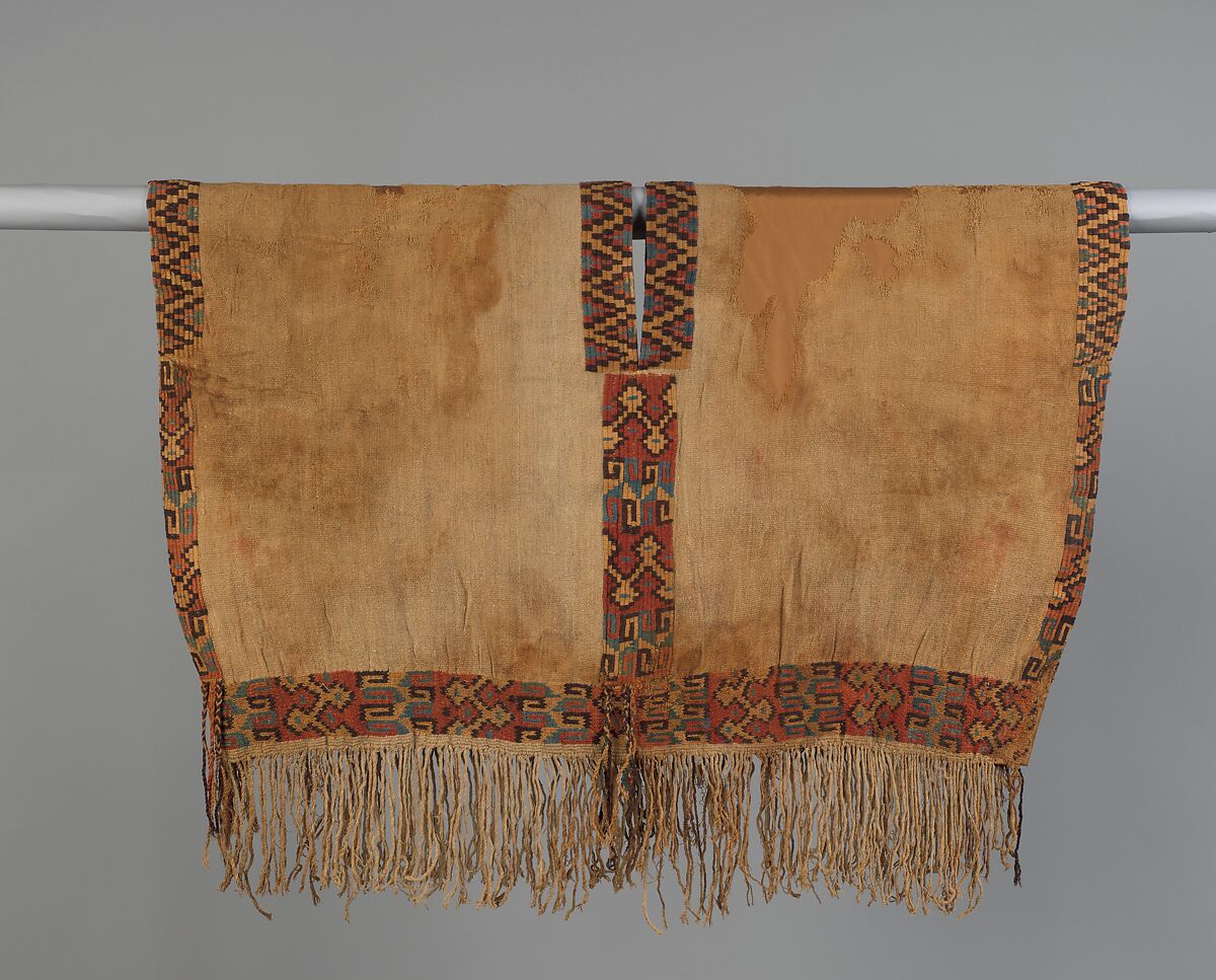 Tunic, Camelid hair, Nasca