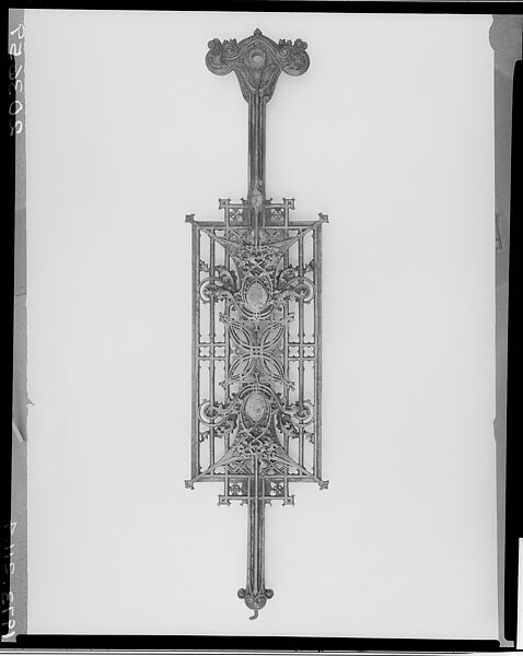 Baluster from the Carson, Pirie, Scott Company, Chicago, Fabricated by Louis Henry Sullivan (American, Boston, Massachusetts 1856–1924 Chicago, Illinois), Cast iron, American 
