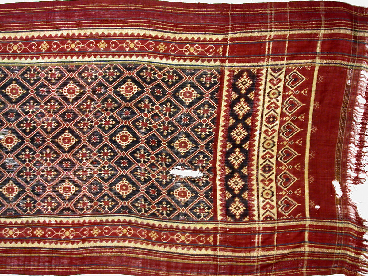 Indian Trade Cloth (Patola), Silk, India, Gujarat region