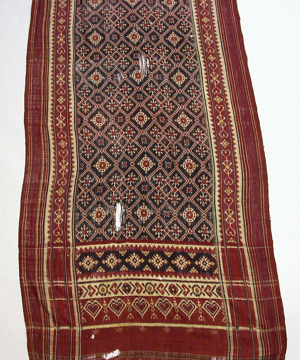 Indian Trade Cloth (Patola), Silk, India, Gujarat region 