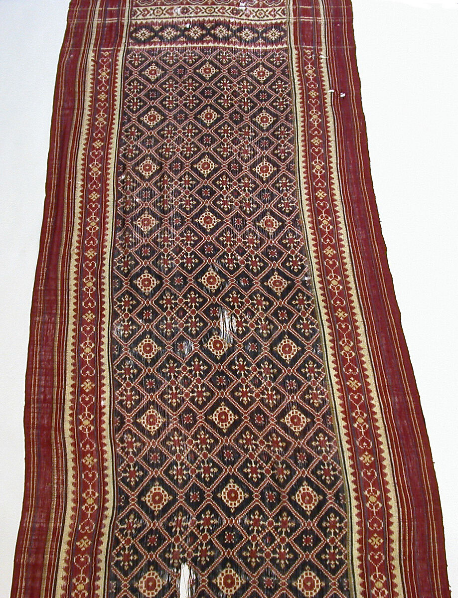 Indian Trade Cloth (Patola), Silk, India, Gujarat region