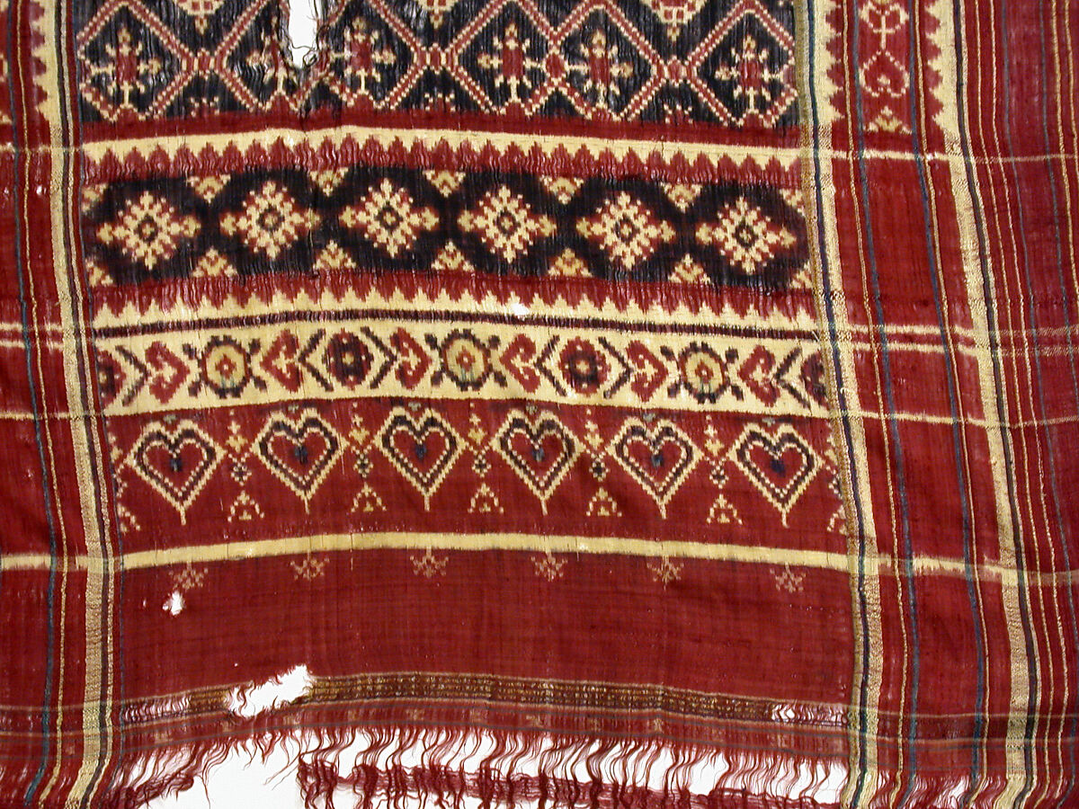 Indian Trade Cloth (Patola), Silk, India, Gujarat region