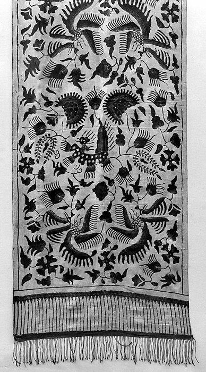 Shoulder Cloth (Selendang), Silk, Javanese