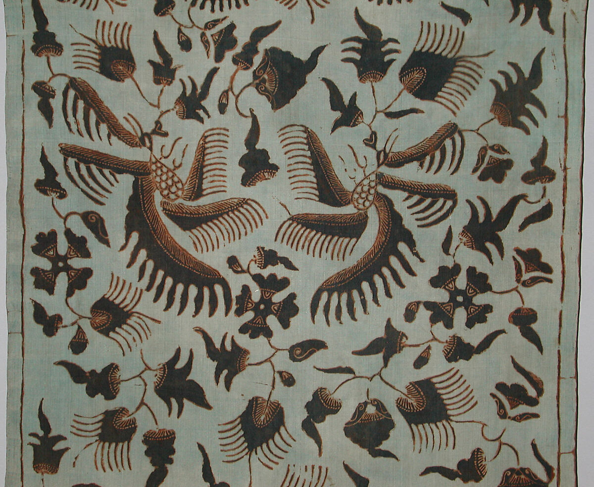Shoulder Cloth (Selendang), Silk, Javanese