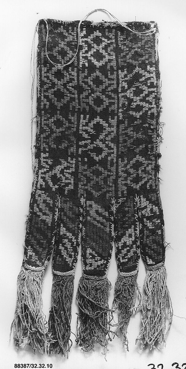 Bag, Camelid hair, Nasca