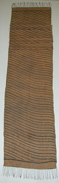 Woman's Shoulder Cloth (Selendang), Silk, Javanese 