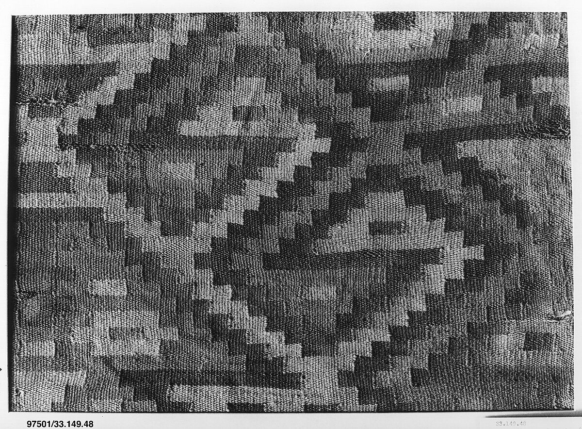 Tapestry Fragment, Camelid hair, Inca (?)