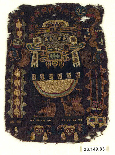 Embroidered Fragment with Figure