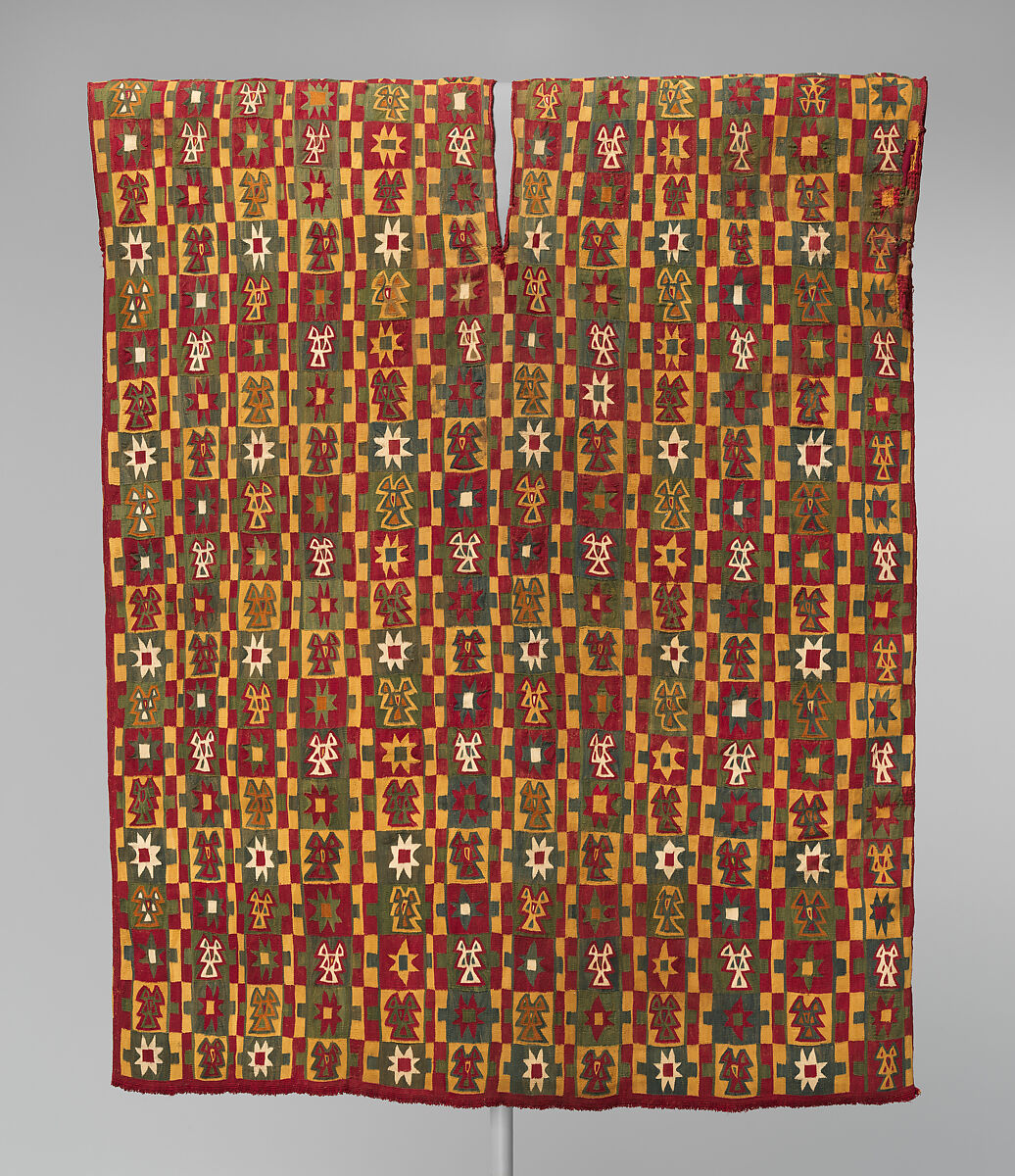 Tunic, Chuquibamba artist, Camelid hair, cotton, Inca