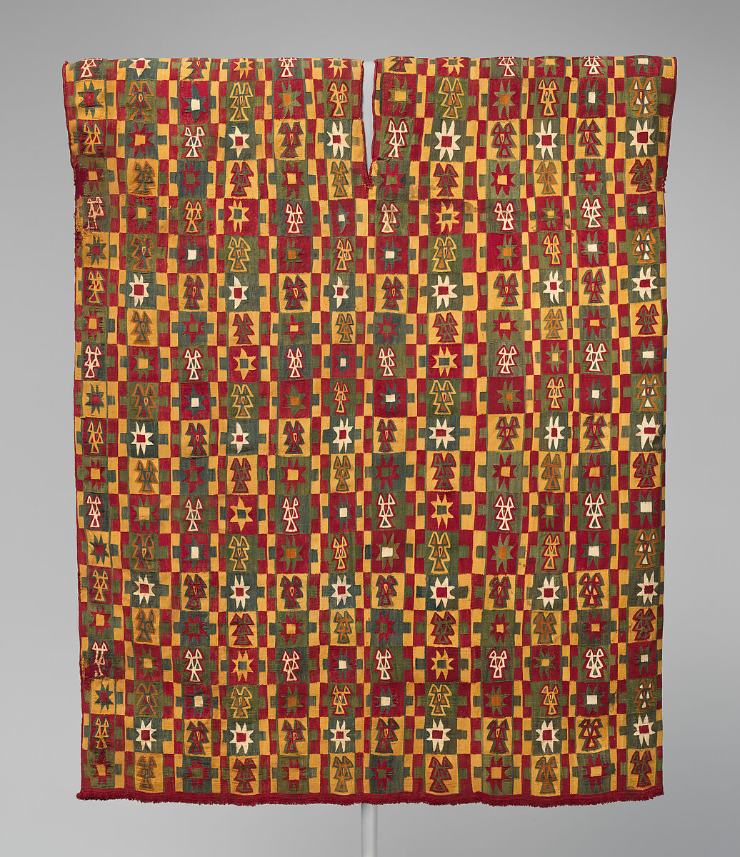 Tunic, Chuquibamba artist, Camelid hair, cotton, Inca