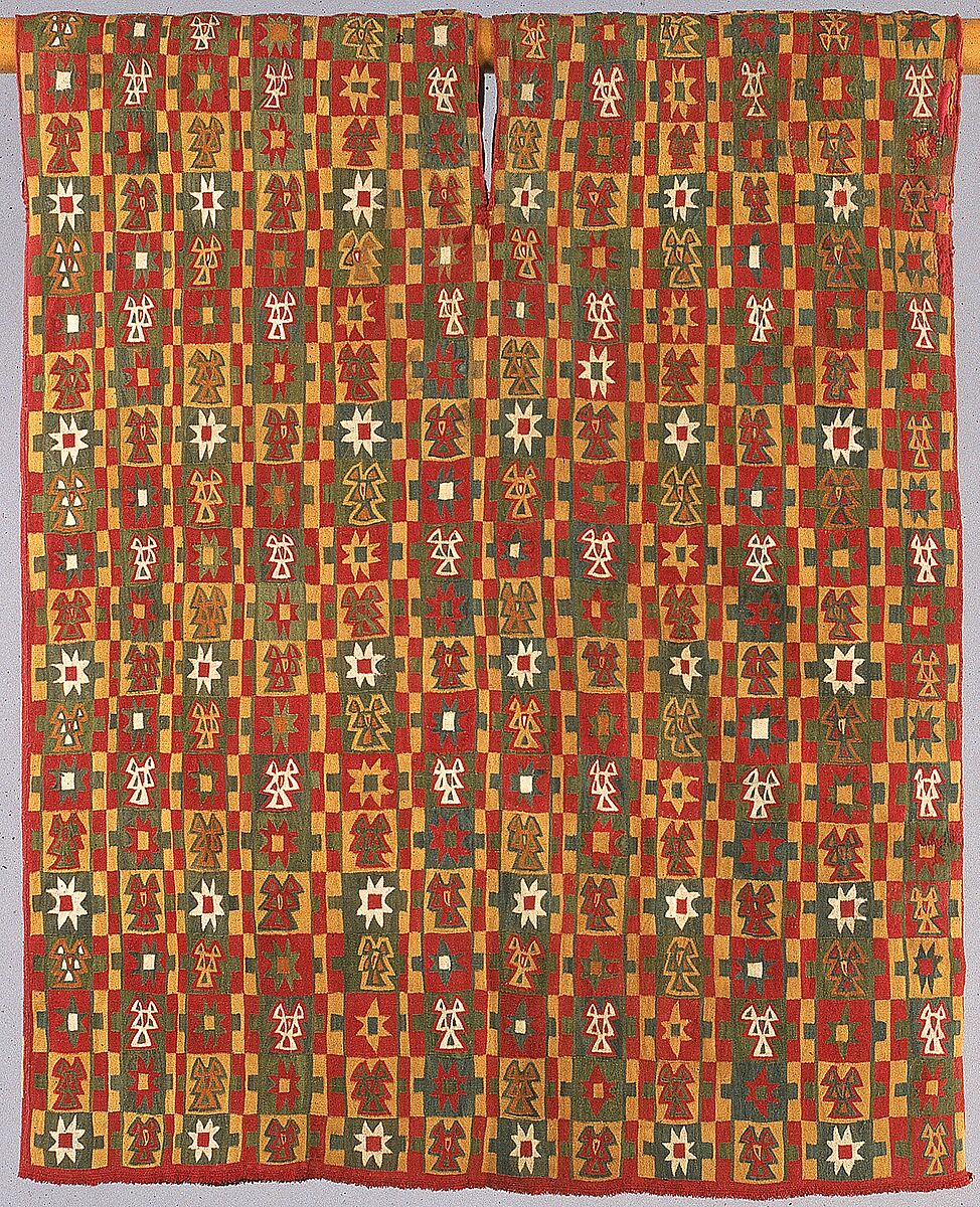 Tunic, Chuquibamba artist, Camelid hair, cotton, Inca