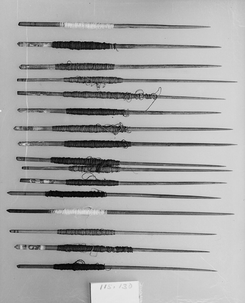 Wooden Spindle, Wood, camelid hair, Peruvian