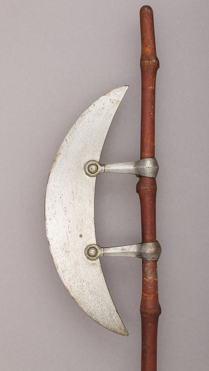 Axe (Bullova), Wood (bamboo), steel, Indian, Chota Nagpur