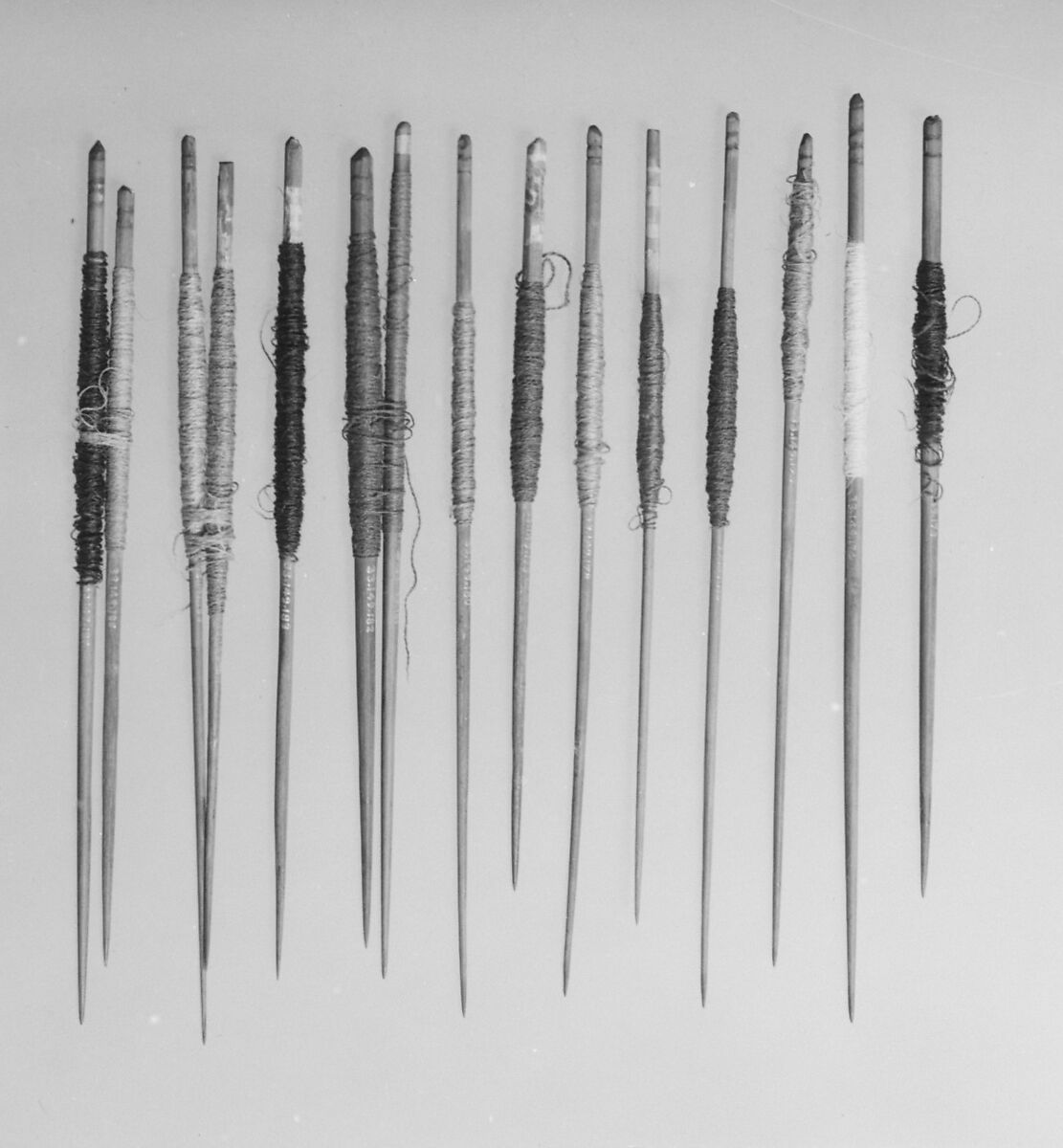 Wooden Spindle, Wood, camelid hair, Peruvian