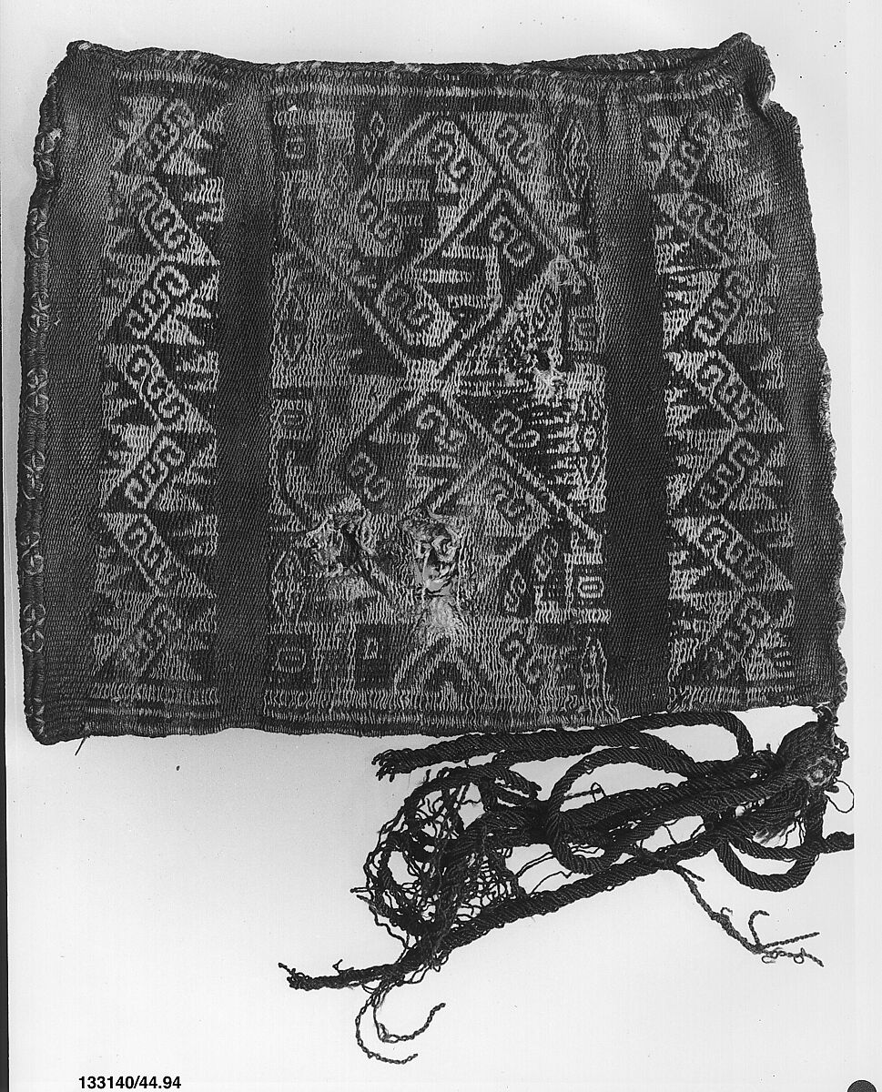 Bag, Camelid hair, Arica