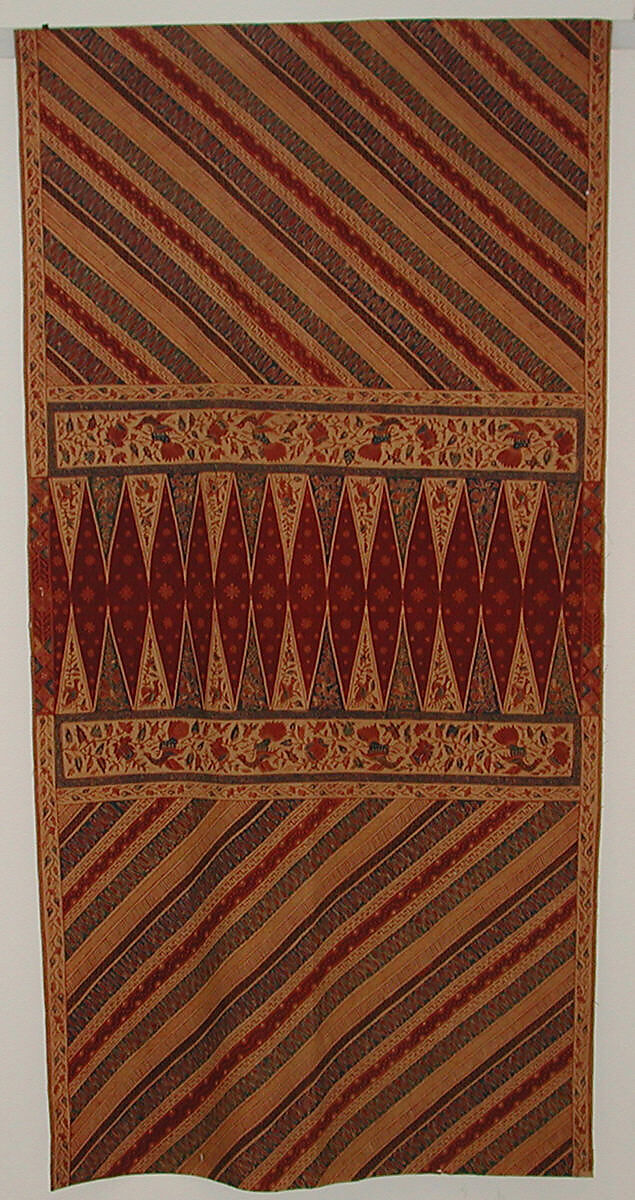 Sarong (Kain Lepas), Cotton, Javanese or Sumatra 