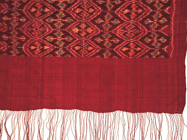 Shoulder Cloth (Selendang), Silk, Javanese or Sumatra