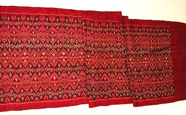 Shoulder Cloth (Selendang), Silk, Javanese or Sumatra 