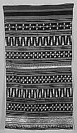 Woman's Ceremonial  Skirt (Tapis), Cotton, gold wrapped thread, silk, paillettes, Lampung 