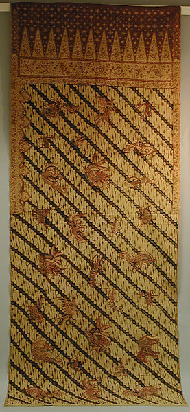 Sarong (Kain Panjang), Cotton, Javanese 