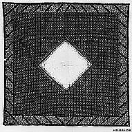 Headcloth (Ikat Tengahan), Cotton, Javanese