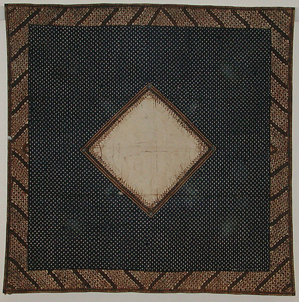 Headcloth (Ikat Tengahan), Cotton, Javanese 