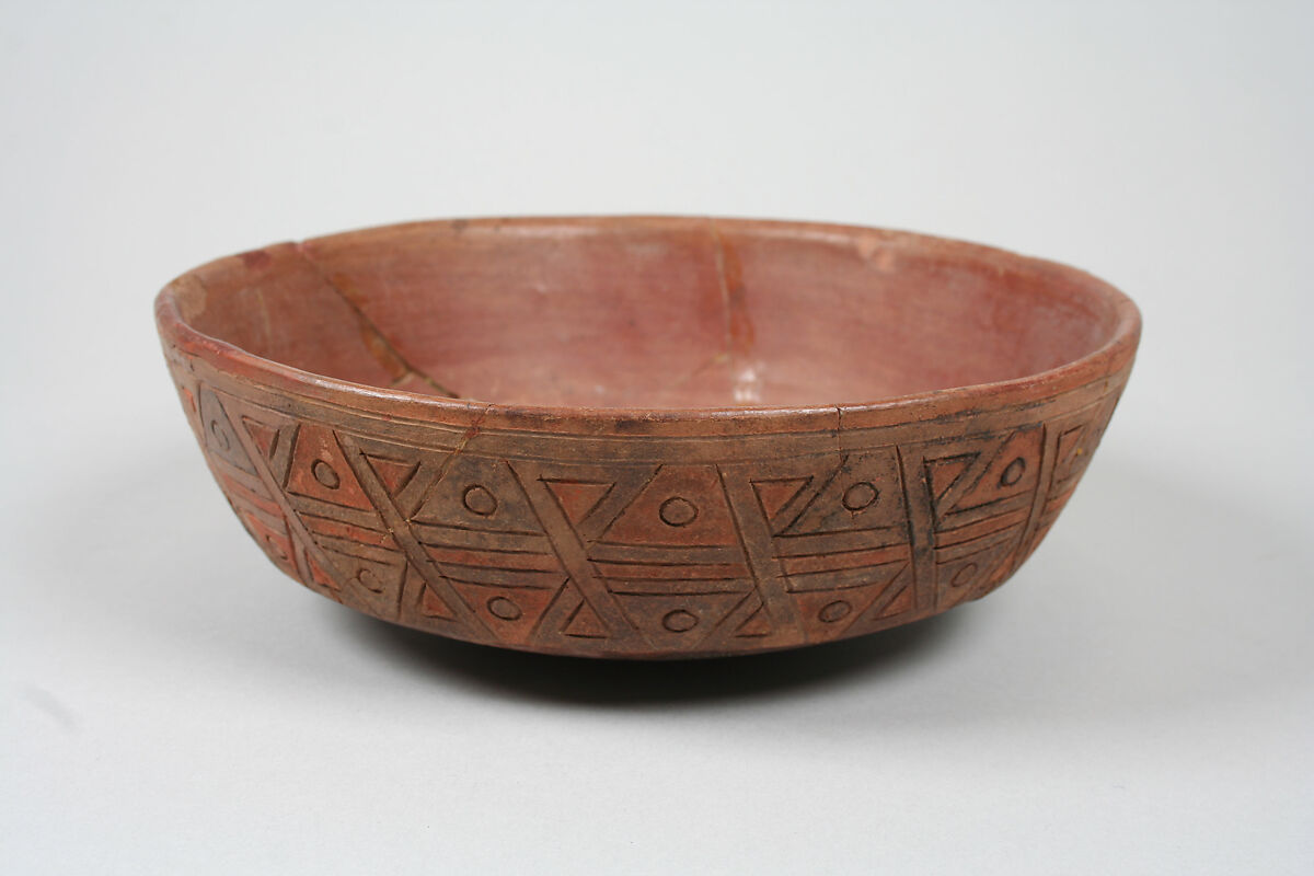 Bowl, Ceramic, pigment, Paracas 