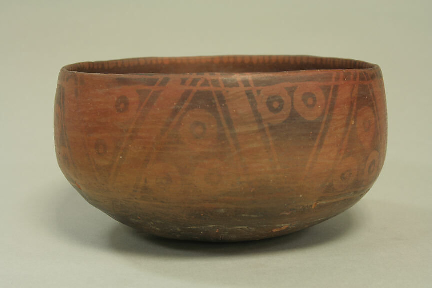 Bowl, Ceramic, pigment, Paracas 