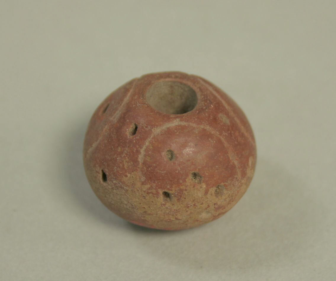 Spindle Whorl, Ceramic, Peruvian 
