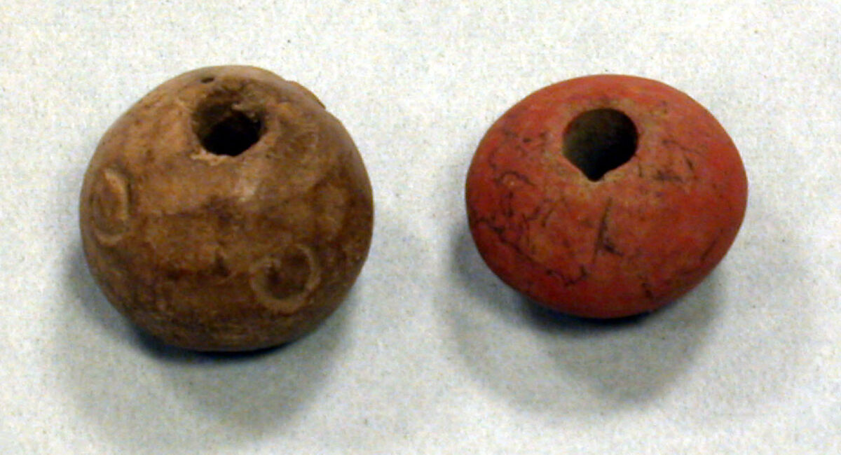 Spindle Whorl, Ceramic, Peruvian