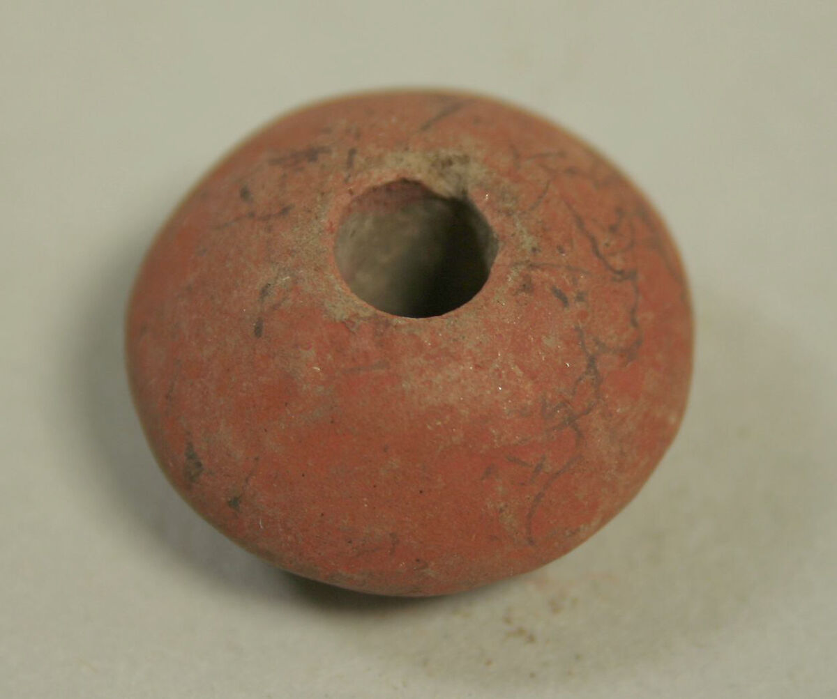 Spindle Whorl, Ceramic, Peruvian 