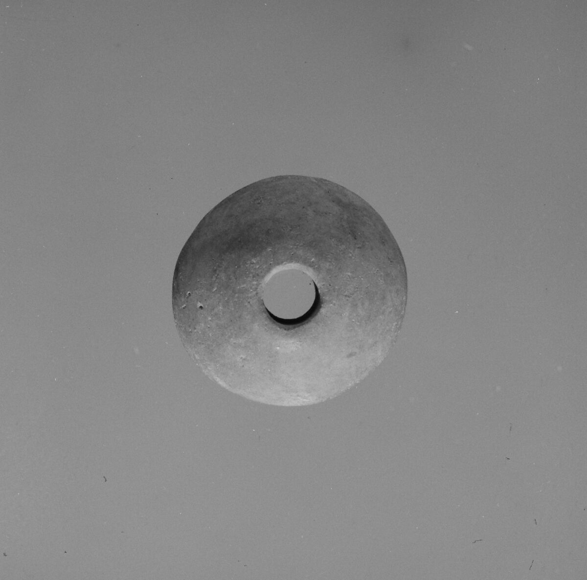 Spindle Whorl, Ceramic, Peruvian