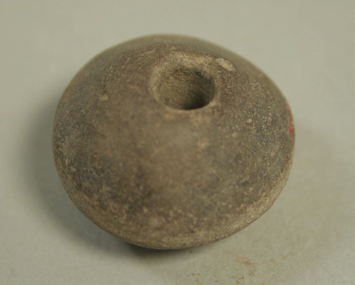 Spindle Whorl, Ceramic, Peruvian 