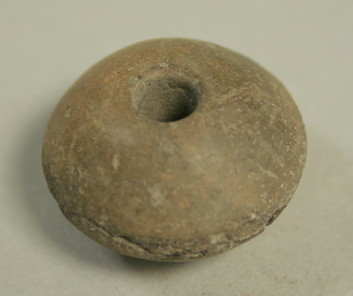 Spindle Whorl, Ceramic, Peruvian 