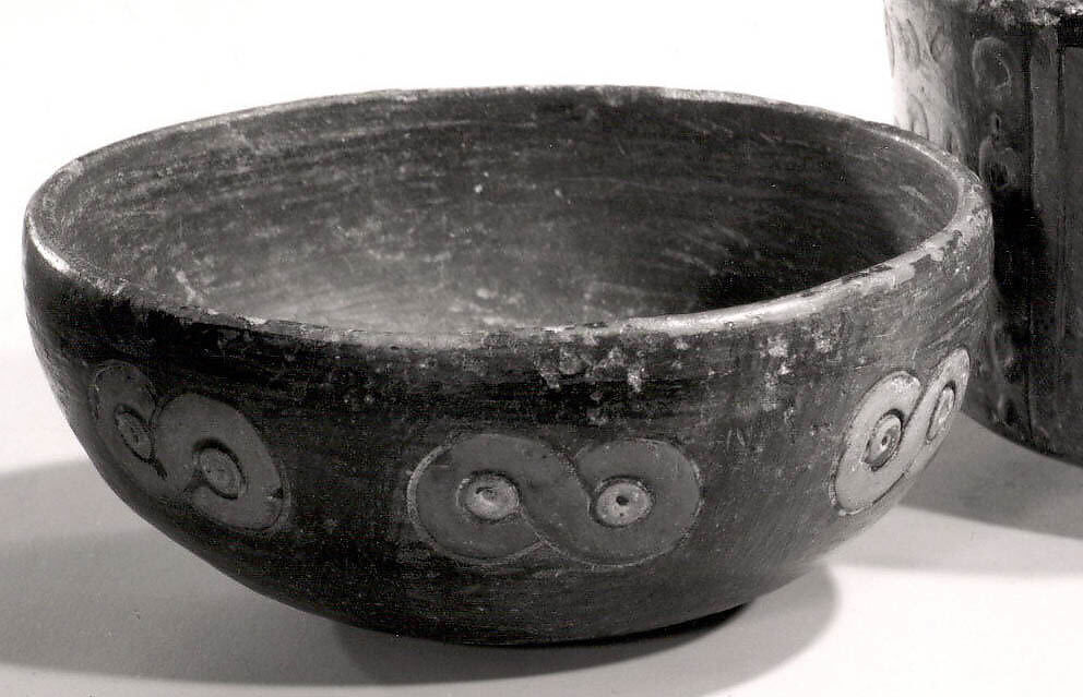 Bowl, Ceramic, post-fired paint, Paracas