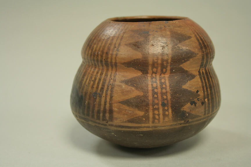 Double-Lobed Bowl, Ceramic, Paracas 