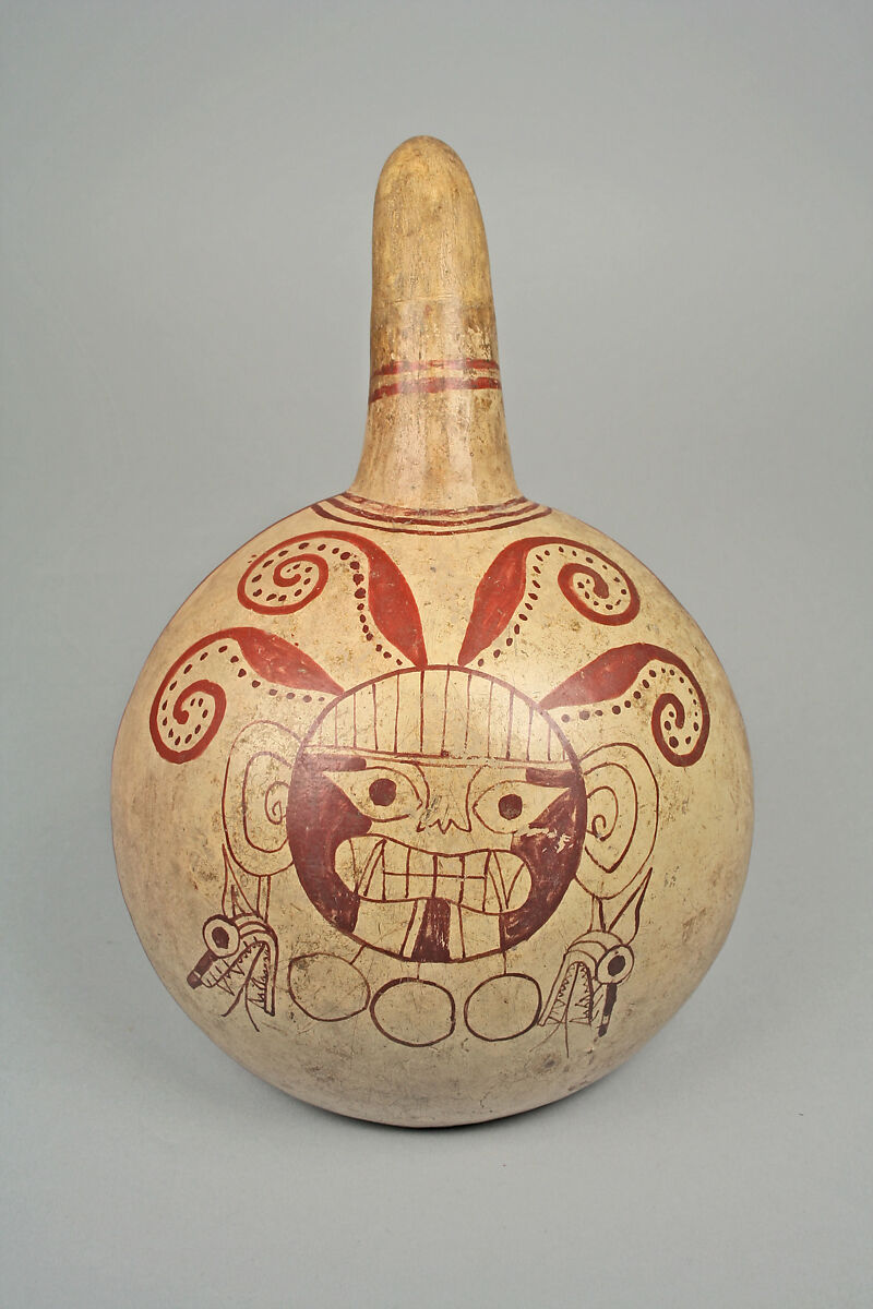Dipper, Ceramic, Moche