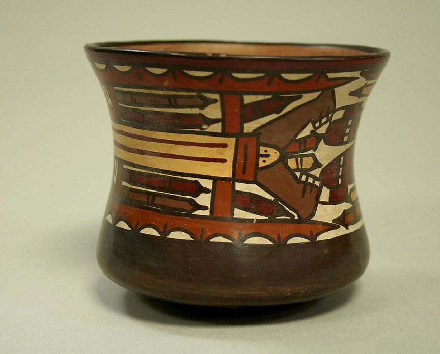 Jar, Ceramic, pigment, Nasca