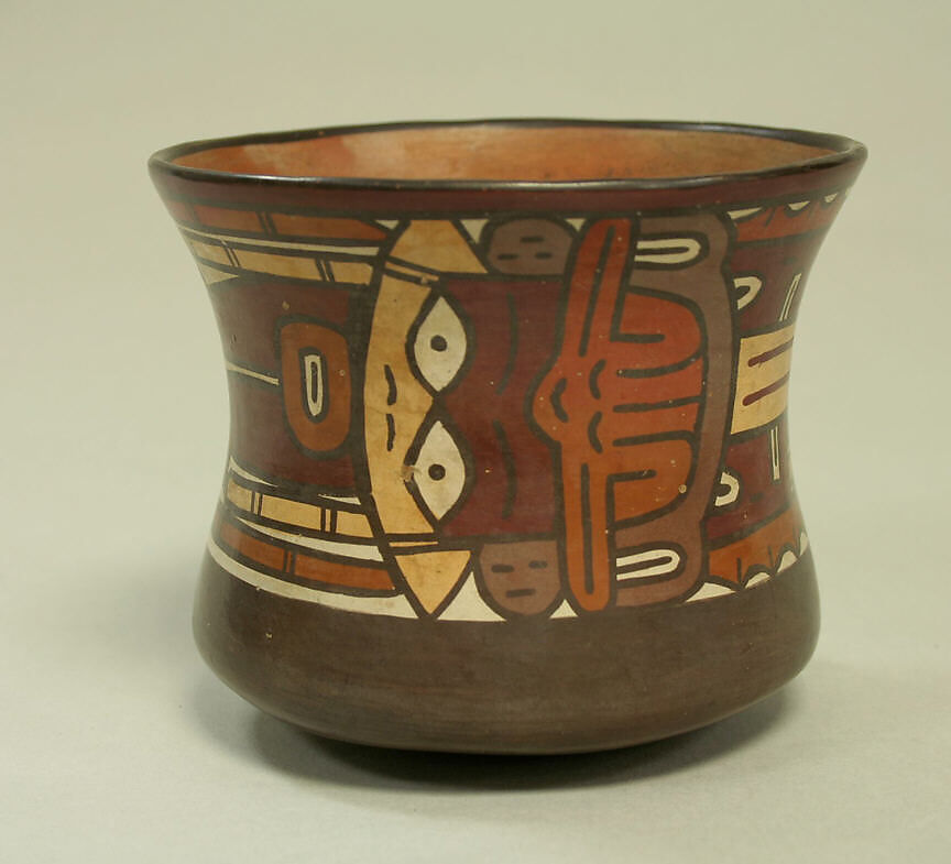 Jar, Ceramic, pigment, Nasca 