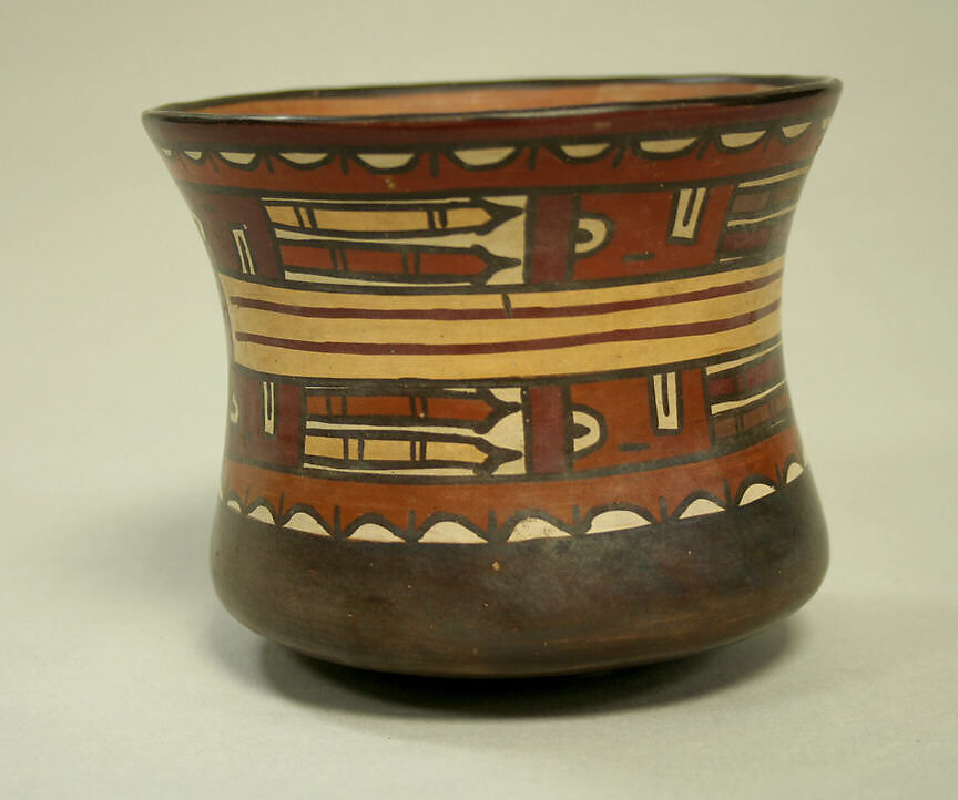 Jar, Ceramic, pigment, Nasca