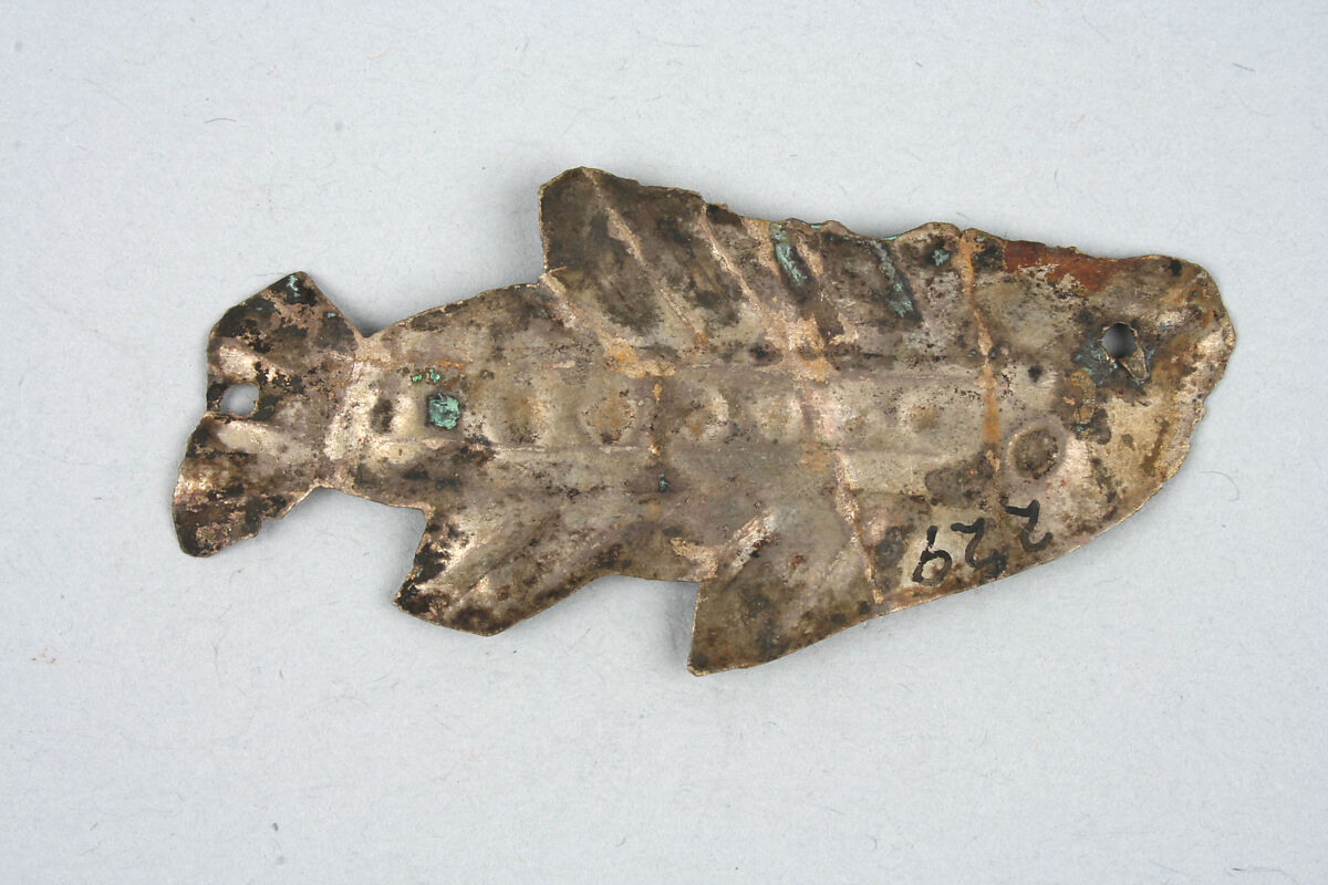 Costume Ornament, Silver, Peru; central coast (?) 