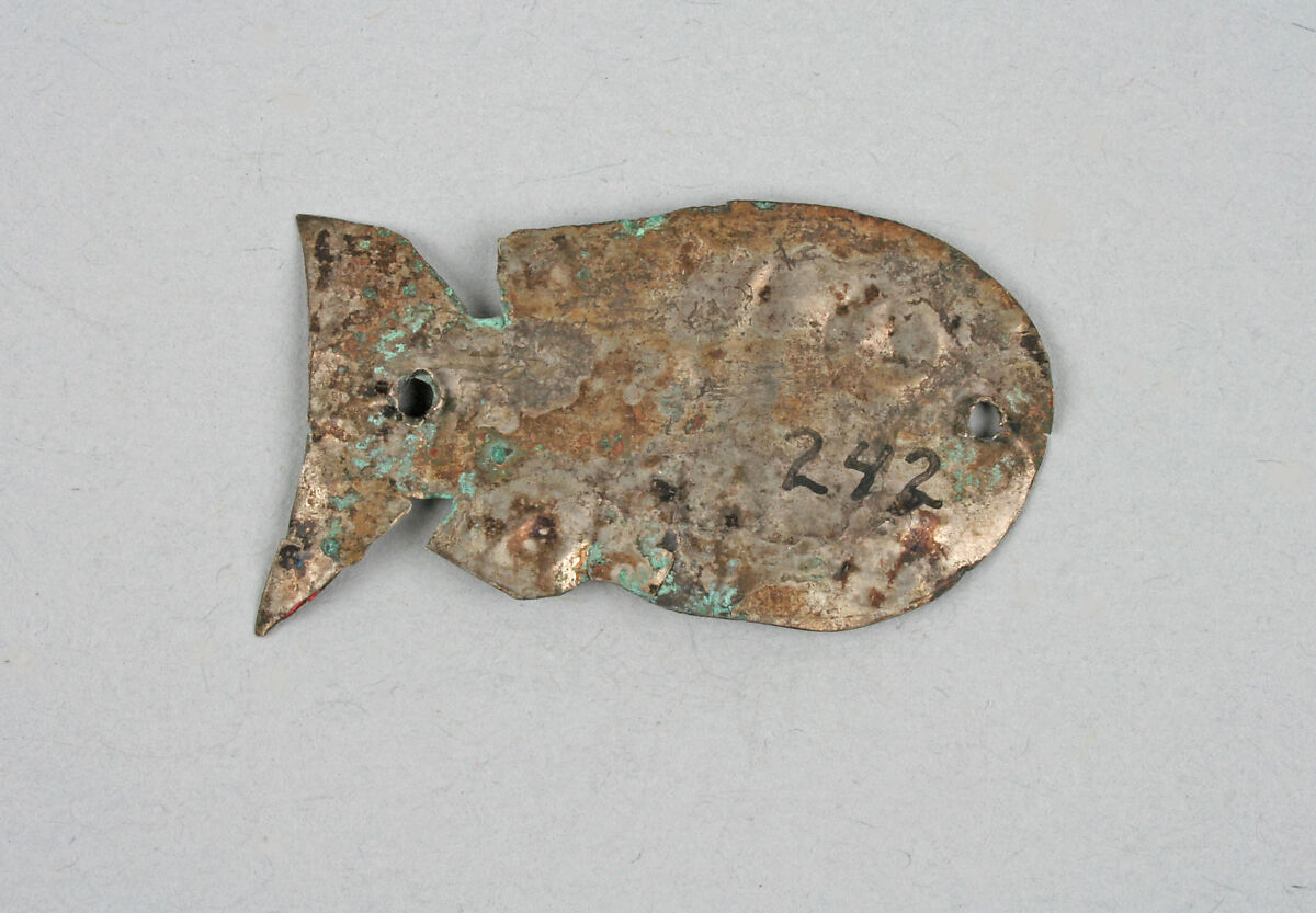 Fish Ornament, Silver, Peru; central coast (?) 