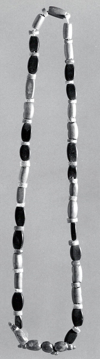 Necklace of Stone Beads, Stone, Moche 