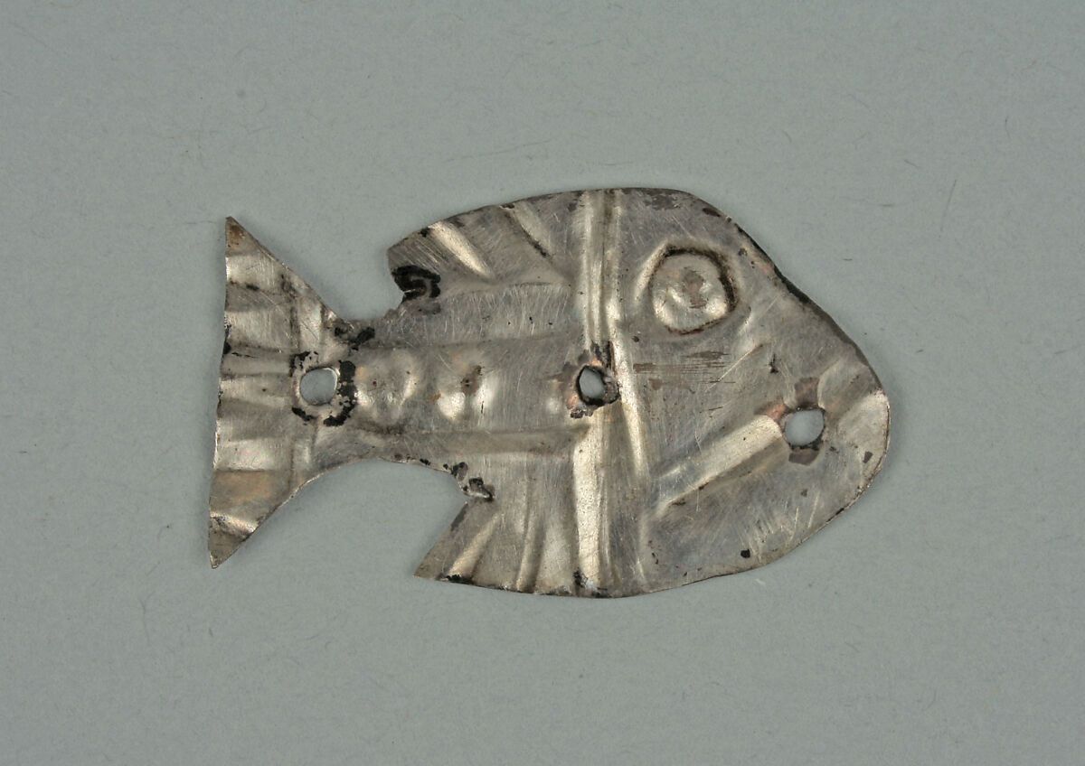 Costume Ornament, Silver, Chimú 