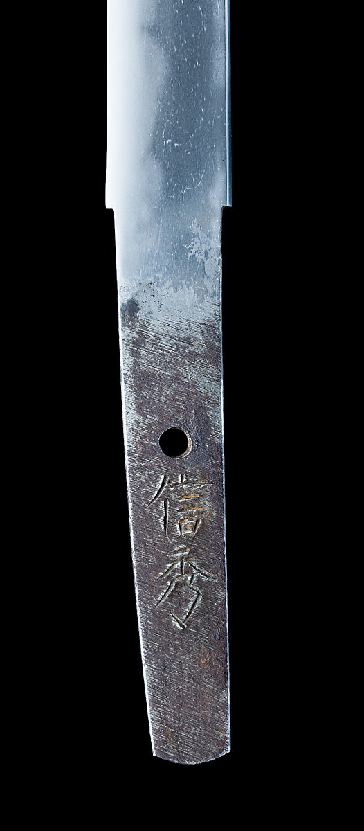 Blade and Mounting for a Dagger (Tantō), Steel, wood, lacquer,  rayskin (samé), thread, copper-gold alloy (shakudō), gold, iron, horn, Japanese