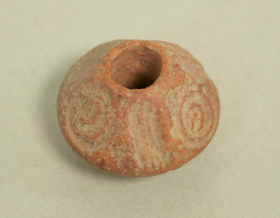 Spindle Whorl, Ceramic, Peruvian; north coast (?) 