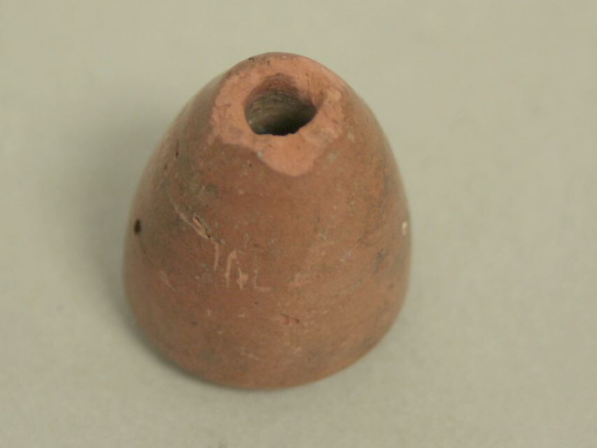 Spindle Whorl, Ceramic, Peruvian; north coast (?) 